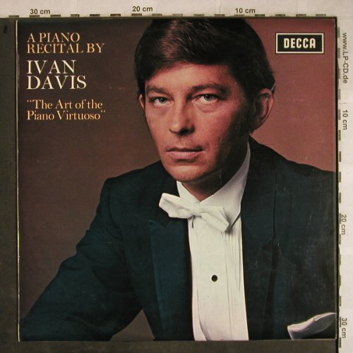 Davis,Ivan: Recital by,Art of the PianoVirtuoso, Decca,Promo-Stol (SXL 6415), UK, 1969 Typ: LP Best.-Nr.: L4116 Preis: 6,00 Euro