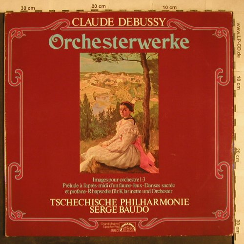 Debussy,Claude: Orchesterwerke, Foc, Supraphon (300 362-420), D, 1979 Typ: 2LP Best.-Nr.: L4132 Preis: 7,50 Euro
