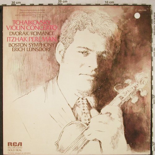 Tschaikowsky,Peter / Dvorak: Violinkonzert D-dur op.35/Romance, RCA Gold Seal (AGL1-1266), US,Ri, CO Typ: LP Best.-Nr.: L4137 Preis: 5,00 Euro