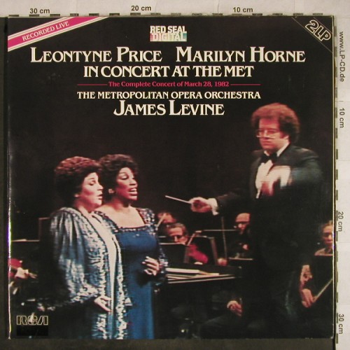 Price,Leontyne - Marilyn Horne: In Concert at the Met, Foc, RCA (RL 04609), D, 1983 Typ: 2LP Best.-Nr.: L4149 Preis: 12,50 Euro