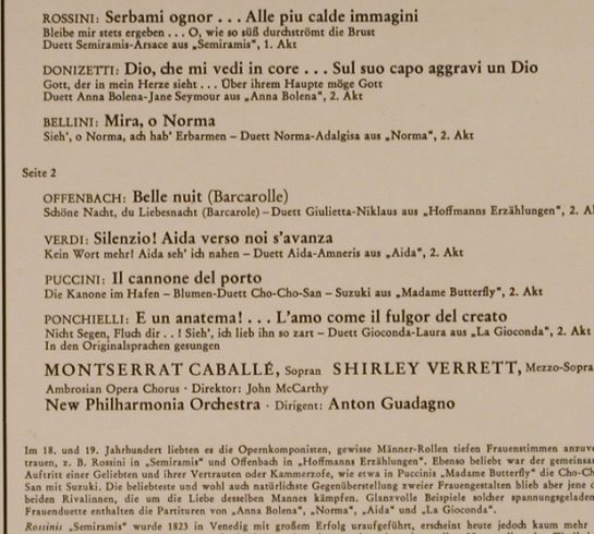 Caballe,Montserrat -Shirley Verrett: Great Operatie Duets, Norma,Semira, RCA Red Seal(LSC 3153), D,  - LP - L4156 - 6,00 Euro