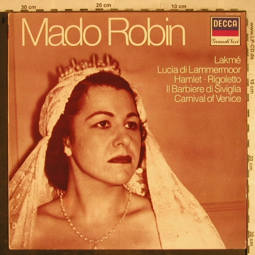 Robin,Mado: Same, Lakmé,Hamlet, IL Babiere.., Decca, Ri(411 641-1), UK, m-/vg+, 1984 - LP - L4160 - 7,50 Euro