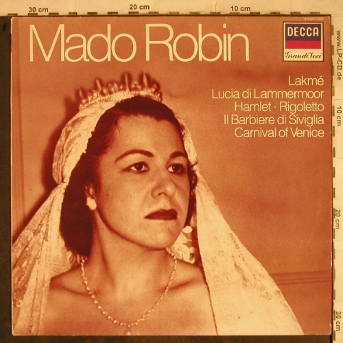 Robin,Mado: Same, Lakm,Hamlet, IL Babiere.., Decca, Ri(411 641-1), UK, m-/vg+, 1984 - LP - L4160 - 7,50 Euro