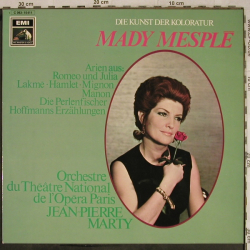 Mesple,Mady: Die Kunst der Koloratur, EMI Electrola(C 063-10 411), D,  - LP - L4167 - 12,50 Euro