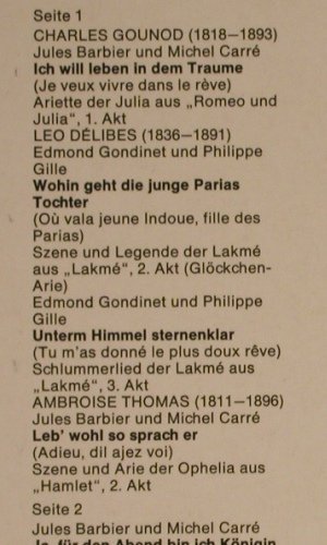 Mesple,Mady: Die Kunst der Koloratur, EMI Electrola(C 063-10 411), D,  - LP - L4167 - 12,50 Euro