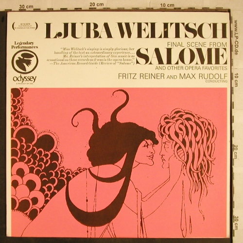 Welitsch,Ljuba: Salome - Final Scene from, Odyssey(32 16 0078), US,  - LP - L4175 - 5,00 Euro