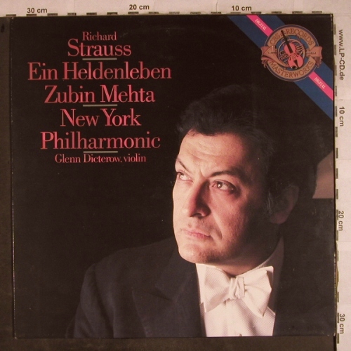 Strauss,Richard: Ein Heldenleben, CBS Masterworks(D 37756), NL, 1983 - LP - L4195 - 6,00 Euro