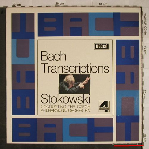 Bach,Johann Sebastian: Transcriptions, vg+/vg+, Decca(PFS 4278), UK, 1973 - LP - L4198 - 5,00 Euro