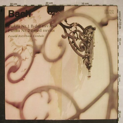 Bach,Johann Sebastian: Partiten Nr.1 b-dur,Nr.2..vg+/vg+, Eterna Edition(8 27 555), DDR,  - LP - L4201 - 4,00 Euro