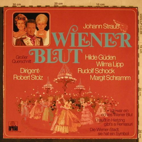 Strauss,Johann: Wiener Blut-Gr.Querschnitt, Ariola(65 778 3), D, m-/vg+,  - LP - L4228 - 3,00 Euro