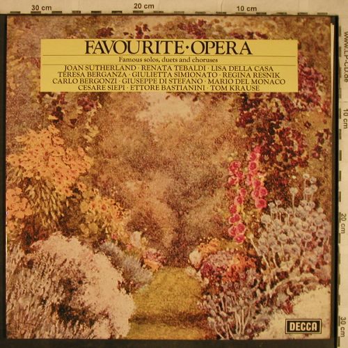 V.A.Favorite Opera: Joan Sutherland...Tom Krause, Foc, Decca (DPA 507/8), UK Typ: 2LP Best.-Nr.: L4256 Preis: 5,00 Euro