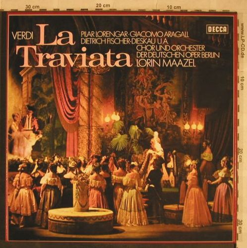 Verdi,Giuseppe: La Traviata,Box,Ri, Decca (6.35208 DX), D, 1969 Typ: 2LP Best.-Nr.: L4261 Preis: 7,50 Euro