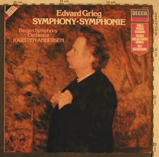Grieg,Edvard: Symphony, Decca(SXDL 7537), UK, 1981 - LP - L4268 - 5,00 Euro