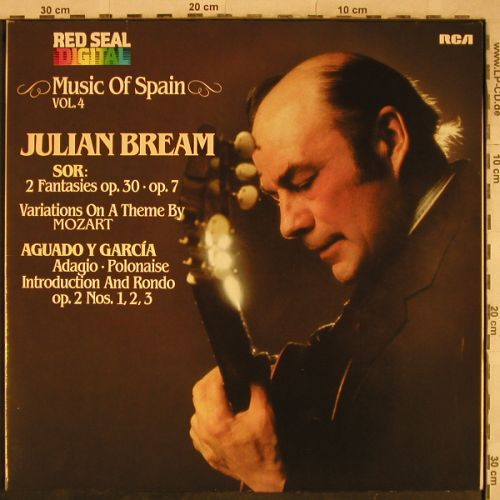 Bream,Julian: Music of Spain Vol.4, Foc, RCA(RL 14033), D, 1981 - LP - L4277 - 6,00 Euro