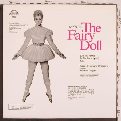 Bayer,Josef: The Fairy Doll, Supraphon(50 806), CZ, 1968 - LP - L4289 - 5,00 Euro