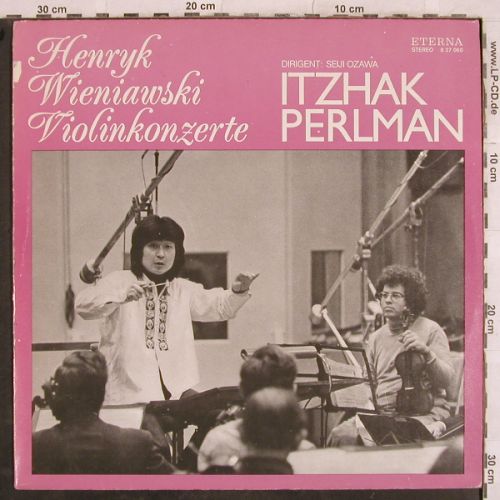 Wieniawski,Henryk: Violinkonzerte, op.14, op.22, Eterna,vg+/m-(8 27 060), DDR, 1978 - LP - L4291 - 4,00 Euro