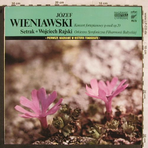 Wieniawski,Jozef: Koncert fortepiano g-moll op.20, wifon(LP-078), PL, 1988 - LP - L4299 - 6,00 Euro