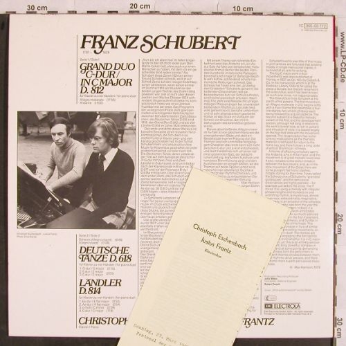 Schubert,Franz: Grand Duo D.812,D.814,D.618, EMI(065-03 772), D, 1979 - LP - L4394 - 9,00 Euro