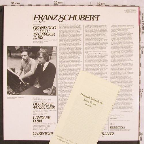 Schubert,Franz: Grand Duo D.812,D.814,D.618, EMI (065-03 772), D, 1979 Typ: LP Best.-Nr.: L4394 Preis: 9,00 Euro