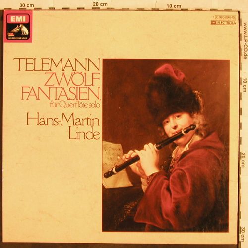 Telemann,Georg Philipp: Zwölf Fantasien für Querflte Solo, EMI(C 065-28 840), D, ,Foc, 1975 - LP - L4401 - 5,00 Euro