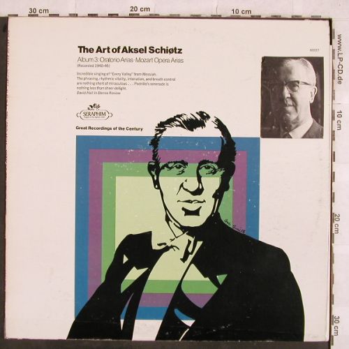 Schiøtz,Aksel: The Art of, m-/VG+,toc,stoc, Seraphim (60227), US Typ: LP Best.-Nr.: L4421 Preis: 4,00 Euro