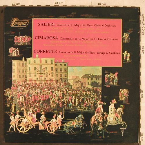 Salieri,Antonio/Cimarosa/M.Corrette: Concerto in c Major f.Flute,Oboe,Or, Turnabout Vox(TV 34 307), US,  - LP - L4425 - 6,00 Euro