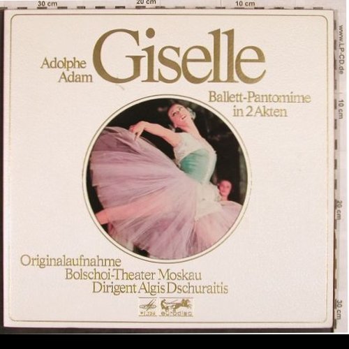 Adam,Adolphe: Giselle, Ballett-Pantomine i.2Akten, Melodia/Eurodisc (85 300XK), D, Foc Typ: 2LP Best.-Nr.: L4434 Preis: 9,00 Euro