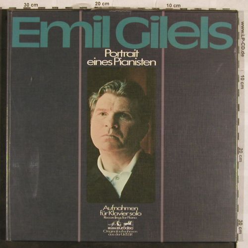 Gilels,Emil: Portait eines Pianisten,Klaviersolo, Melodia/Eurodisc,Box(88 230 XHK), D, FS-New, 1985 - 4LP - L4441 - 30,00 Euro