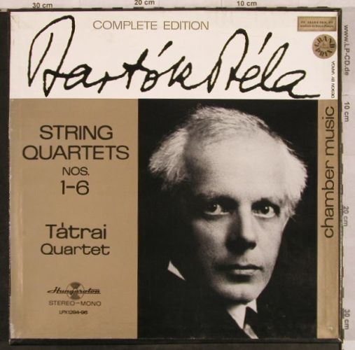 Bartok,Bela: String Quartets Nos.1-6, Box, Hungaroton(LPX 1294-96), H,  - 3LP - L4442 - 27,50 Euro
