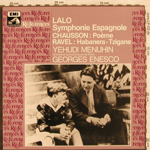 Lalo,Edouard / Chausson / Ravel: Symphony Espagnole/Poème/Habaner, EMI(2908431), F,  - LP - L4459 - 9,00 Euro