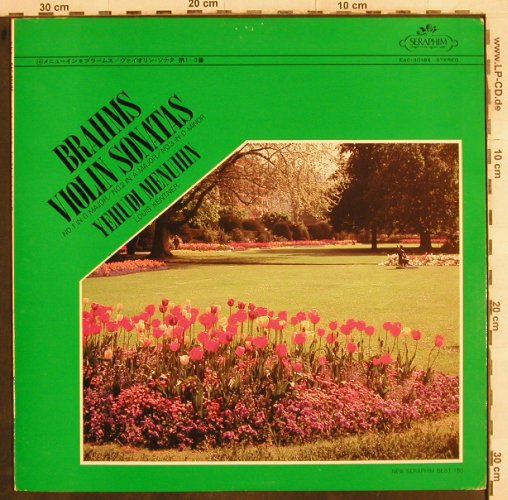Brahms,Johannes: Violin Sonatas 1-3, Seraphim(EAC-30185), J,  - LP - L4466 - 17,50 Euro