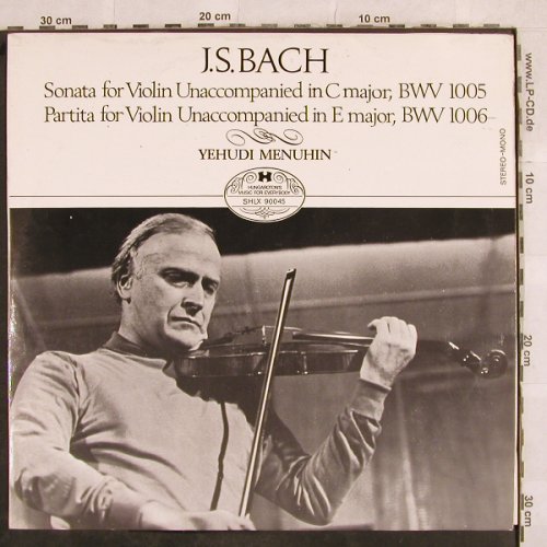 Bach,Johann Sebastian: Sonatas f.Violin Unaccomp.1005/1006, Hungaroton(SHLX 90045), H, m-/vg+,  - LP - L4469 - 7,50 Euro