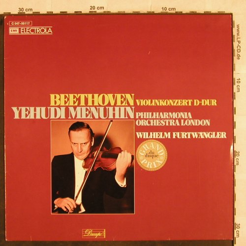 Beethoven,Ludwig van: Violinenkonzert D-dur op.61(53), EMI Electrola(C 047-00 117), D,  - LP - L4472 - 9,00 Euro