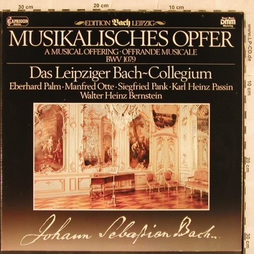 Bach,Johann Sebastian: Musikalisches Opfer, BWV 1079, Capriccio(41 574 5), D, 1984 - LP - L4526 - 5,00 Euro