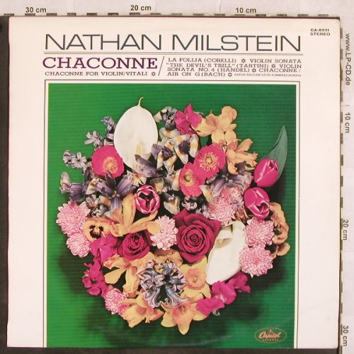 Milstein,Nathan: Chaconne, Corelli...Bach, Capitol(CA-8511), J,  - LP - L4527 - 60,00 Euro