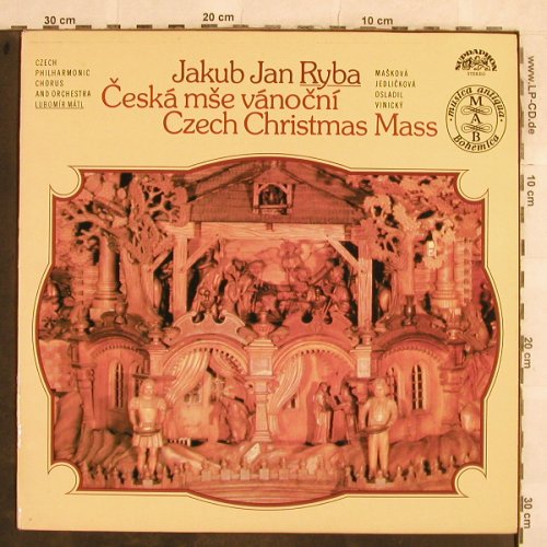 Ryba,Jakub Jan: Ceska Mse Vanocni, Supraphon (1112 3144 ZA), CZ, 1983 Typ: LP Best.-Nr.: L4529 Preis: 5,00 Euro