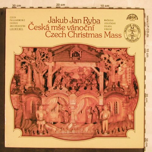 Ryba,Jakub Jan: Ceska Mse Vanocni, Supraphon(1112 3144 ZA), CZ, 1983 - LP - L4529 - 5,00 Euro