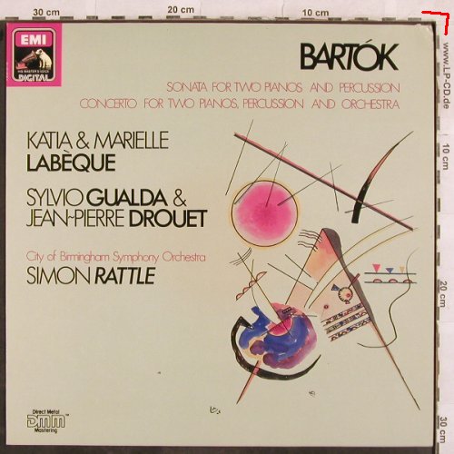 Bartok,Bela: Sonate For Two Pianos & Percussion, EMI(27 0418 1), D, m-/vg+, 1987 - LP - L4534 - 6,00 Euro