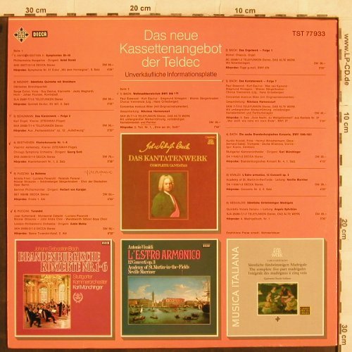 V.A.Musikalische Herbstlese 73: Haydn-Dorati..Gesualdo-Ephrikian, Decca,Musterplatte(TST 77 933), D, 1973 - LP - L4542 - 4,00 Euro