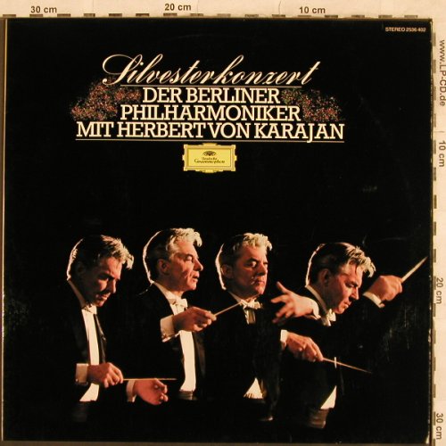 Karajan,Herbert von &BerlinerPhilh.: Silvesterkonzert, D.Gr. (2536 402), D, 1978 Typ: LP Best.-Nr.: L4573 Preis: 5,00 Euro