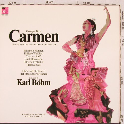 Bizet,Georges: Carmen-Höhepunkte, Foc, BASF(10 21362-5), D, Ri,  - LP - L4576 - 6,00 Euro
