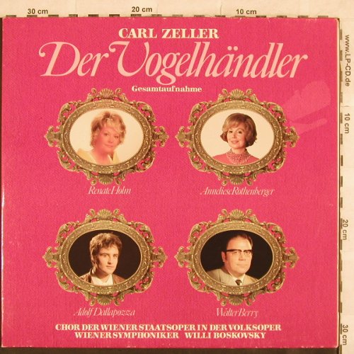 Zeller,Carl: Der Vogelhändler,GesammtAufn.,Foc, Marcato (64 937), D, 1976 Typ: 2LP Best.-Nr.: L4599 Preis: 6,00 Euro