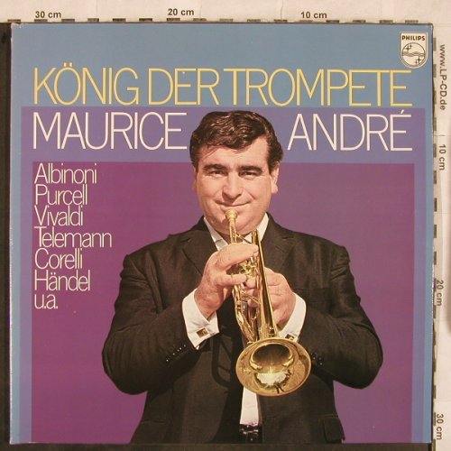 Andre,Maurice: König der Trompete, Foc, Philips (6702 004), D Typ: 2LP Best.-Nr.: L4605 Preis: 7,50 Euro