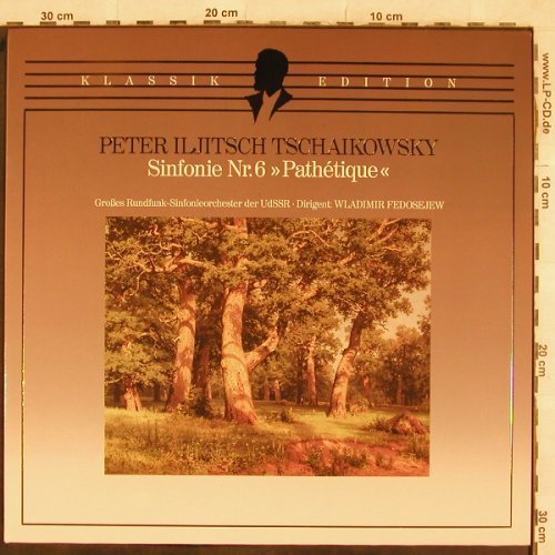 Tschaikowsky,Peter: Sinfonie Nr.6'Pathetique', Klassik Edition (40 755 1), D, 1986 Typ: LP Best.-Nr.: L4636 Preis: 4,00 Euro