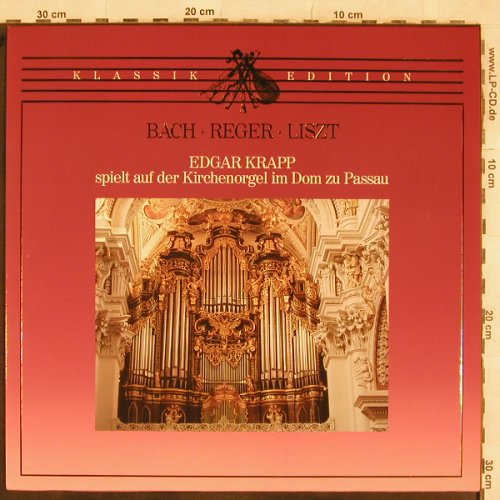 Krapp,Edgar: sp.a.d.Kirchenorgel im Dom z.Passau, Klassik Edition(40 754 4), D, 1984 - LP - L4637 - 4,00 Euro