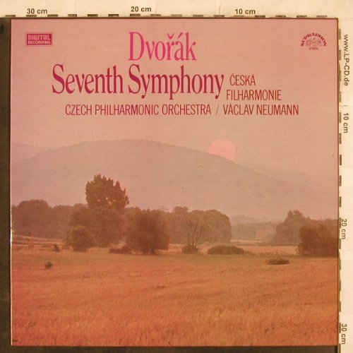 Dvorak,Antonin: Sinfonie Nr.7, Supraphon (1110 3139 ZA), CZ, 1983 Typ: LP Best.-Nr.: L4659 Preis: 5,00 Euro
