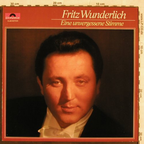 Wunderlich,Fritz: Eine unvergessene Stimme, Polydor(29 490 0), D,Club-Ed.,  - LP - L4680 - 5,00 Euro