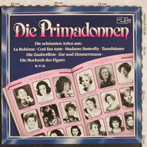 V.A.Die Primadonnen: Die schönsten Arien aus,29 Tr., Foc, Parnass (14 397 4), D,Club Ed., 1987 Typ: 2LP Best.-Nr.: L4681 Preis: 6,00 Euro