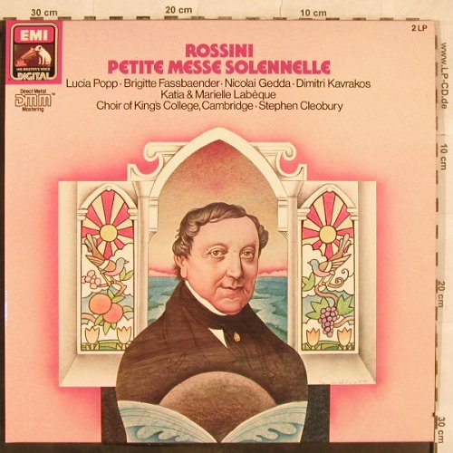 Rossini,Gioacchino: Petite Messe Solenelle,Foc, EMI (27 0316 3), D, co, 1985 Typ: 2LP Best.-Nr.: L4691 Preis: 7,50 Euro