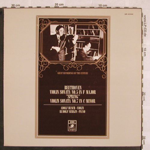 Beethoven,Ludwig van: Violin Sonata No.5,No.7, EMI Angel(GR-2244), US,  - LP - L4698 - 17,50 Euro